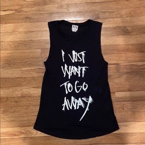 NWOT Haute Hippie Muscle Tee